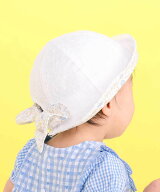 SLAP SLIP BABY 日よけ&レース付き帽子ベビー(46~48cm) ベベ オンライン ストア マタニティウェア・ベビ…