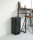 Galva/ゴミ箱 スクエアダストボックス 30L 《マットブラック》