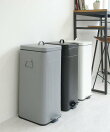 Galva/ゴミ箱 スクエアダストボックス 30L 《マットブラック》