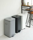 Galva/ゴミ箱 スクエアダストボックス 30L 《マットブラック》