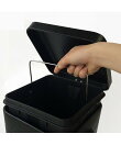 Galva/ゴミ箱 スクエアダストボックス 30L 《マットブラック》