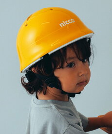 こども ビームス nicco / 別注 ベビー ヘルメット (1~2才) 26SS 入学 入園 新学期準備 通学 通園 コドモ ビームス ファッション雑貨 その他のファッション雑貨 イエロー ピンク ブラウン ブルー グリーン ホワイト【送料無料】