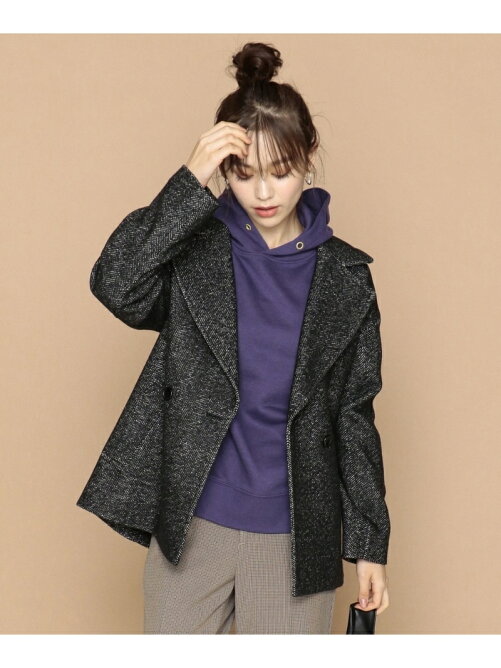 Any Fam コクーンシルエットピーコート Rakuten Fashion 楽天ファッション 旧楽天ブランドアベニュー V