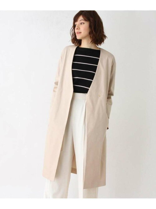 Opaque Clip ノーカラーvネックスプリングコート Web限定サイズ Rakuten Fashion 楽天ファッション 旧楽天 ブランドアベニュー Af9610
