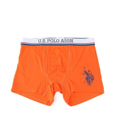 【SALE／20%OFF】U.S. POLO ASSN. U.S.POLO ASSN./(M)USPAビッグロゴアンダーパンツ ハンドサイン インナー・ルームウェア ボクサーパンツ・トランクス オレンジ ピンク