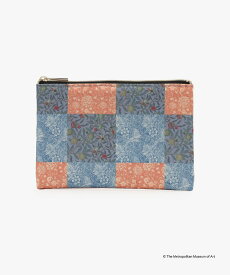 Afternoon Tea LIVING フラットポーチ/THE MET アフタヌーンティー・リビング 財布・ポーチ・ケース ポーチ ブルー