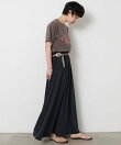 クラックプリントTシャツ