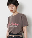 クラックプリントTシャツ