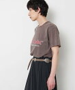 クラックプリントTシャツ