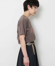 クラックプリントTシャツ