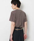 クラックプリントTシャツ