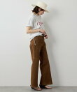 クラックプリントTシャツ