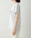 クラックプリントTシャツ