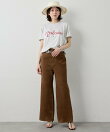 クラックプリントTシャツ