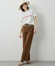 クラックプリントTシャツ