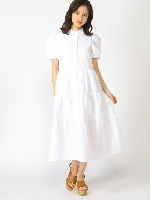 Banana Republic Factory Store W パフスリーブリネンシャツワンピース Rakuten Fashion 楽天ファッション 旧楽天ブランドアベニュー Ct8611