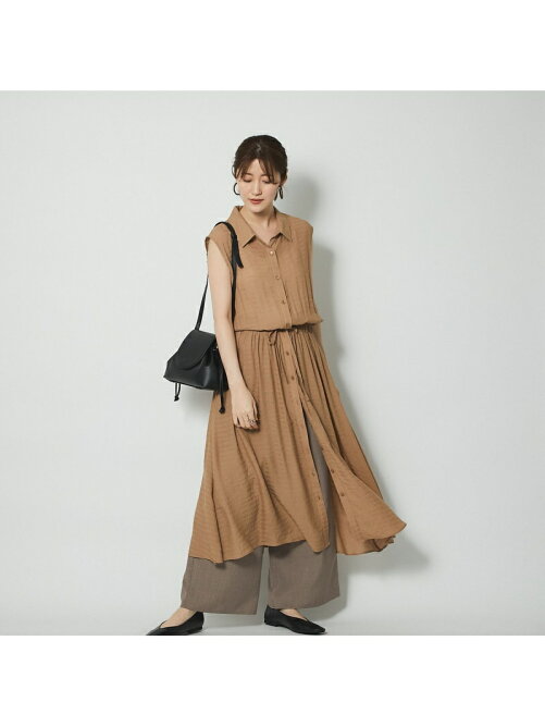 Un Dix Cors さらっと一枚で決まる ドビーボーダーシャツワンピース Rakuten Fashion 楽天ファッション 旧楽天ブランドアベニュー Dg4611