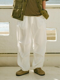 【SALE／55%OFF】PAL GROUP OUTLET 【Kastane】【WHIMSIC】SNOW CAMO OVER PANTS パル グループ アウトレット パンツ その他のパンツ ホワイト グリーン【送料無料】