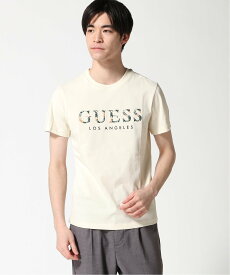 GUESS (M)UNI S/Slv Tee Shirt ゲス トップス カットソー・Tシャツ ベージュ グリーン ブラック【送料無料】