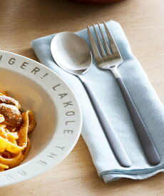 LAKOLE スプーン&フォークセット ラコレ 食器・調理器具・キッチン用品 カトラリー ホワイト ブラック グレー