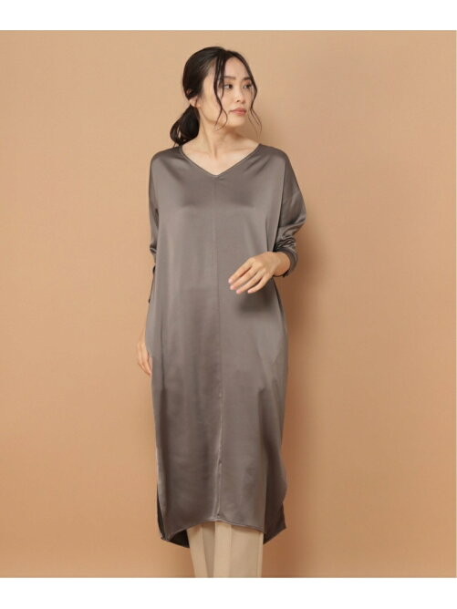 Elura ｖネックヘムワンピース ゆったり 大きいサイズ Rakuten Fashion 楽天ファッション 旧楽天ブランドアベニュー Bz7612