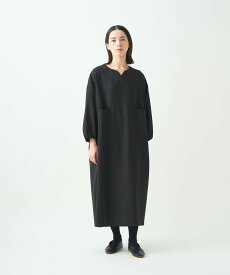 miffew 「KELEN/ ケレン 」デザインネックドレス/LECOL ビーアパートメント ワンピース・ドレス ワンピース ブラック グレー ベージュ【送料無料】
