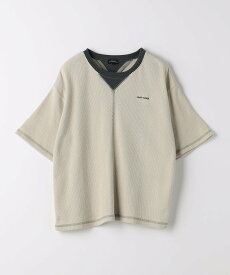 【SALE／40%OFF】UNITED ARROWS green label relaxing TJ H/A ガゼット Tシャツ 140cm-160cm ユナイテッドアローズ アウトレット トップス カットソー・Tシャツ ベージュ ホワイト