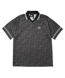 【SALE／50%OFF】SILAS SILAS × UMBRO GAME SHIRT サイラス トップス シャツ・ブラウス ブラック グレー【送料無料】