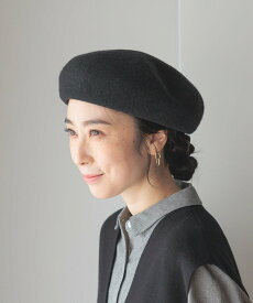 【SALE／50%OFF】studio CLIP 【抗菌防臭】洗えるウールベレー スタディオクリップ 帽子 ハンチング・ベレー帽 レッド ブラウン グレー ブラック イエロー