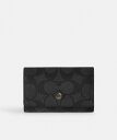 【SALE／62%OFF】COACH OUTLET 【公式】ファイブ リング キー ケース・シグネチャー キャンバス コーチ　アウトレット…