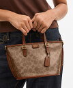 COACH 【公式】タクシー トート バッグ 21・シグネチャー キャンバス コーチ バッグ ショルダーバッグ ベージュ【送料無料】