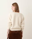 カシミヤブレンドファー加工プルオーバー