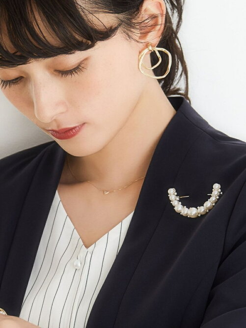 United Arrows Green Label Relaxing Dgb Pl ライン パヴェ ブローチ Rakuten Fashion 楽天ファッション 旧楽天ブランドアベニュー Ca2613