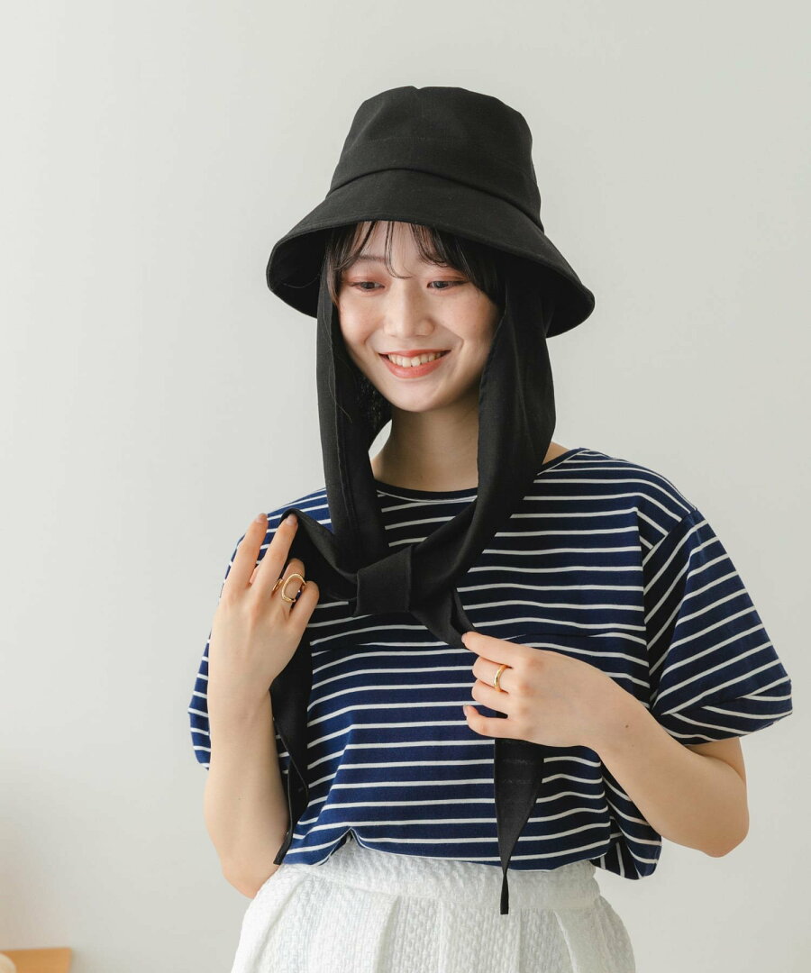 【SALE/60%OFF】RODE SKO スカーフバケットハット ロデスコ 帽子 ハット ブラック - メイン画像 9