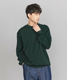 【SALE／50%OFF】BEAUTY&YOUTH UNITED ARROWS ツイン クリア コットン スウェット クルーネック ユナイテッドアローズ アウトレット トップス カットソー・Tシャツ グリーン ホワイト ブラック グレー