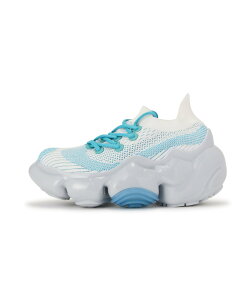 ROYAL FLASH grounds/�O���E���Y/MOOPIE EL/WHITE LIGHT BLUE ���C�����t���b�V�� �V���[�Y�E�C �X�j�[�J�[ �z���C�g�y���������z