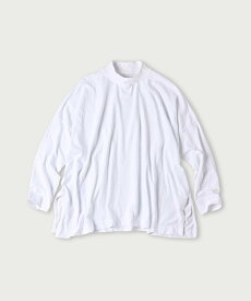 45R 天竺のヨックネックビッグスリットTシャツ フォーティファイブアール トップス カットソー・Tシャツ ホワイト グリーン ネイビー【送料無料】
