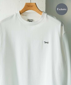 【SALE／20%OFF】URBAN RESEARCH DOORS 『別注』PENNEYS×DOORS THE FOX 天竺 LONG-SLEEVE T-SHIRTS アーバンリサーチドアーズ トップス カットソー・Tシャツ ホワイト グレー【送料無料】