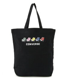 【SALE／40%OFF】CONVERSE CONVERSE/(U)CV FIVE SHOES PRINT TOTEBAG ハンドサイン バッグ トートバッグ ブラック ホワイト