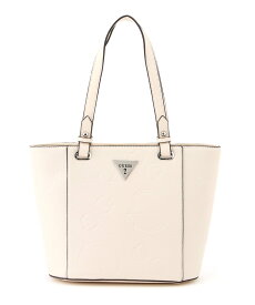 GUESS GUESS トートバッグ (W)BRANTLEY Tote ゲス バッグ トートバッグ ホワイト ブラック【送料無料】