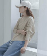 Sonny Label アンチピリングコクーンフォルムニット サニーレーベル トップス ニット グリーン ベージュ …