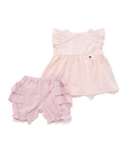 SLAP SLIP BABY ���t���������s�[�X+�u���}�t���Z�b�g�A�b�v�x�r�[(70~80cm) �x�x �I�����C�� �X�g�A �}�^�j�e�B�E�F�A�E�x�r�[�p�i �x�r�[�g�b�v�X �z���C�g �s���N�y���������z