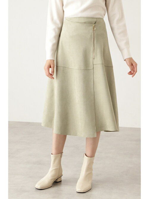 N Natural Beauty Basic フェイクスウェードフレアスカートii Rakuten Fashion 楽天ファッション 旧楽天 ブランドアベニュー By3615