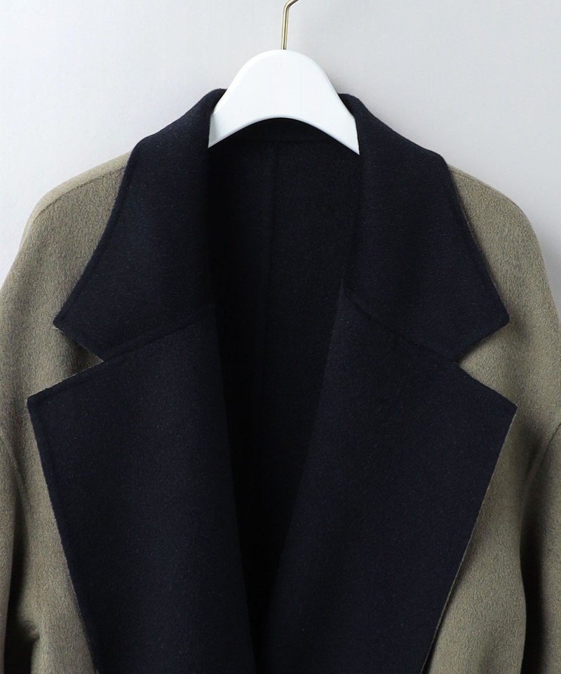 BEAUTY&YOUTH UNITED ARROWS｜<6(ROKU)>REVERSIBLE SEWING COLLAR COAT 