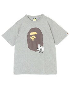 A BATHING APE BAPE ONLINE TEE -ONLINE EXCLUSIVE- ア ベイシング エイプ トップス カットソー・Tシャツ ブラック グレー ホワイト【送料無料】
