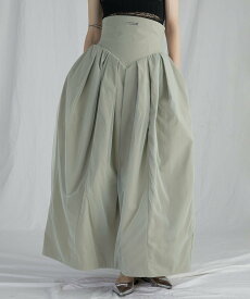 PRANK PROJECT チュールレイヤードボリュームスカート / Tulle Layered Volume Skirt プランク プロジェクト スカート ロング・マキシスカート グリーン ベージュ【送料無料】