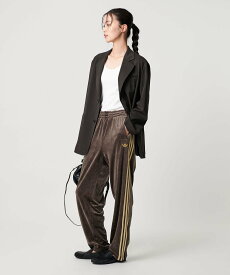 BEAUTY&YOUTH UNITED ARROWS ＜adidas Originals＞ファイヤーバード ベロアトラックパンツ ビューティー＆ユース　ユナイテッドアローズ パンツ その他のパンツ グレー ブラウン グリーン【送料無料】