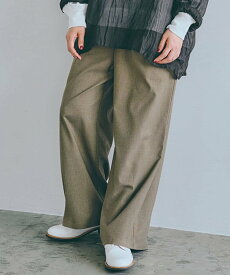 studio CLIP ストレートイージーパンツ[プチ・プラスサイズあり] スタディオクリップ パンツ その他のパンツ グレー ブラウン ブラック ベージュ カーキグリーン ネイビー【送料無料】