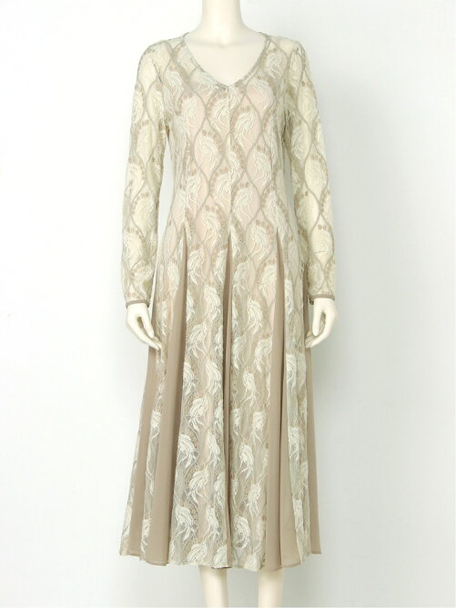 Lily Brown 起毛レースワンピース Rakuten Fashion 楽天ファッション 旧楽天ブランドアベニュー V