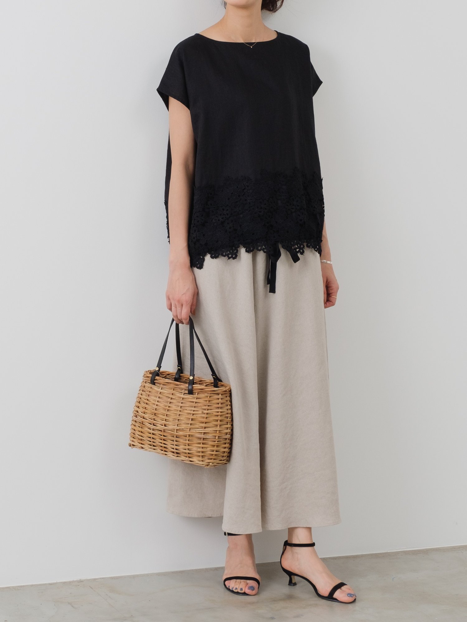 BEARDSLEY｜《2サイズ展開》リネンフレアースカート | Rakuten Fashion 